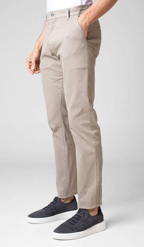 Calça de Sarja Bolso Faca Flex Soft