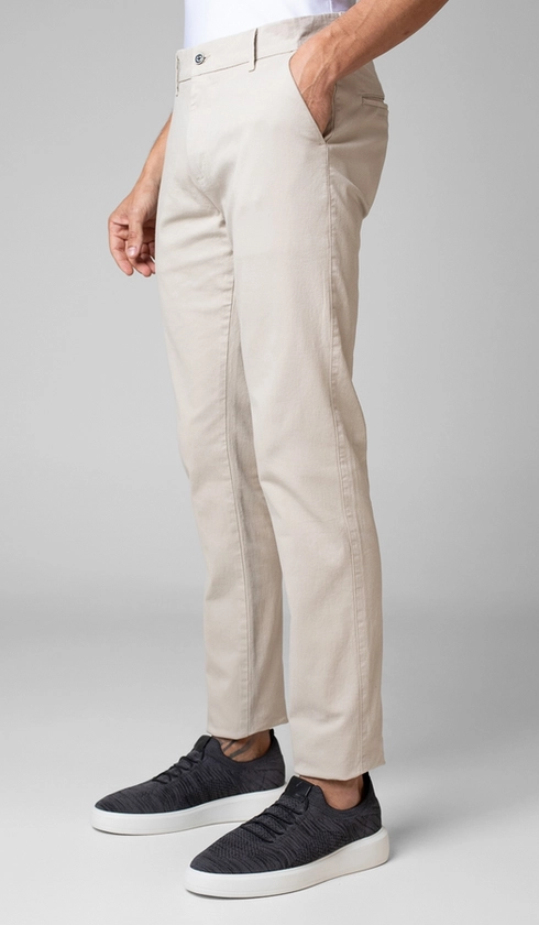 Calça de Sarja Bolso Faca Flex Soft