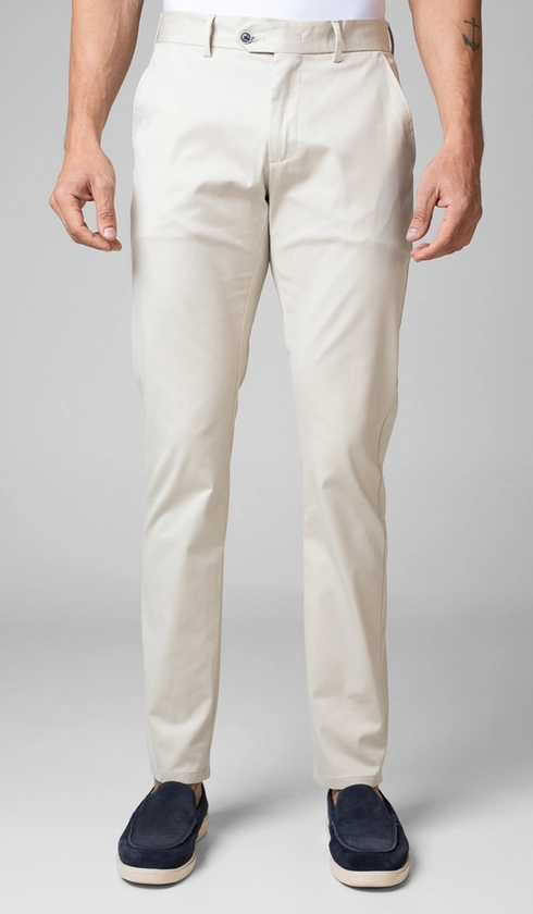 Calça de Sarja Bolso Faca com Stretch Express