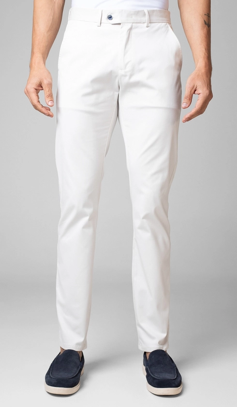 Calça de Sarja Bolso Faca com Stretch Express
