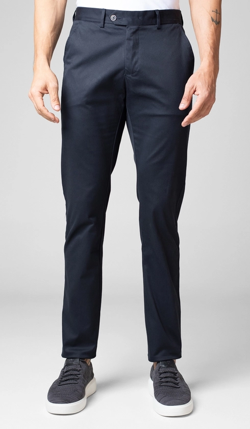 Calça de Sarja Bolso Faca com Stretch Express