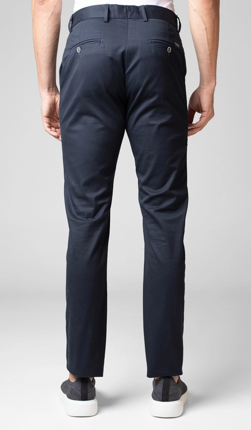 Calça de Sarja Bolso Faca com Stretch Express
