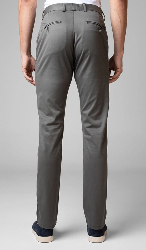 Calça de Sarja Bolso Faca com Stretch Express