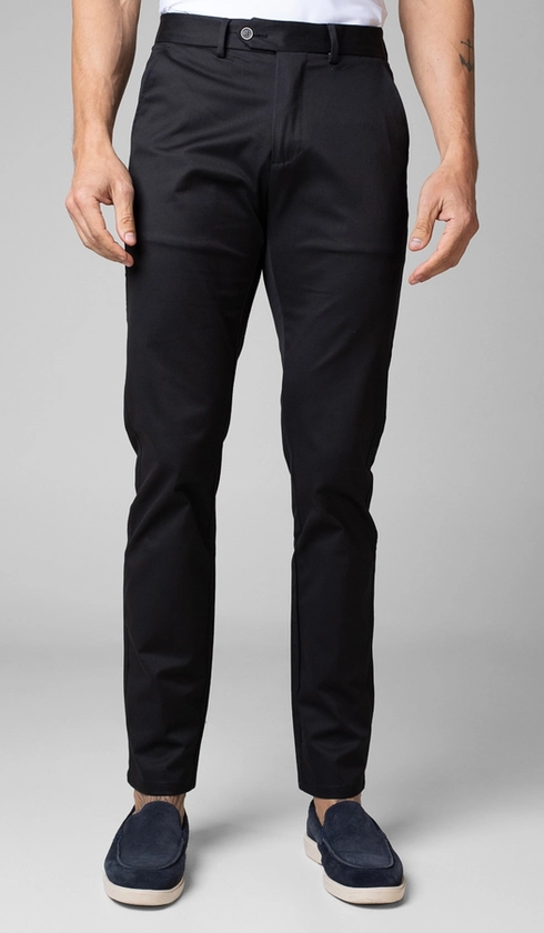 Calça de Sarja Bolso Faca com Stretch Express