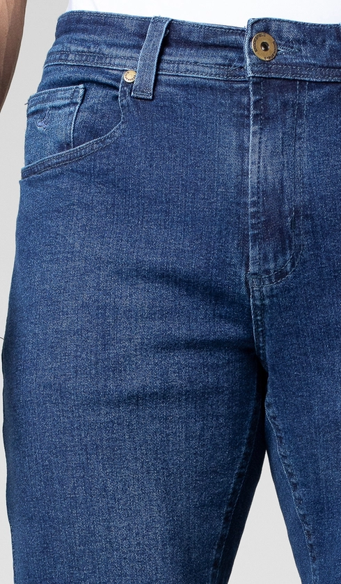 Calça Jeans Slim 5 Bolsos Express