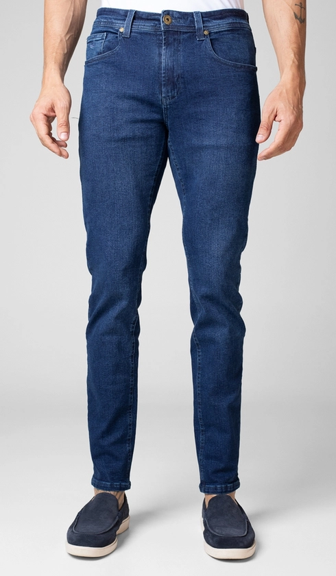 Calça Jeans Slim 5 Bolsos Express