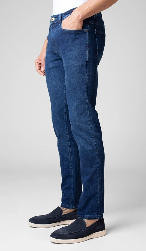 Calça Jeans Slim 5 Bolsos Express