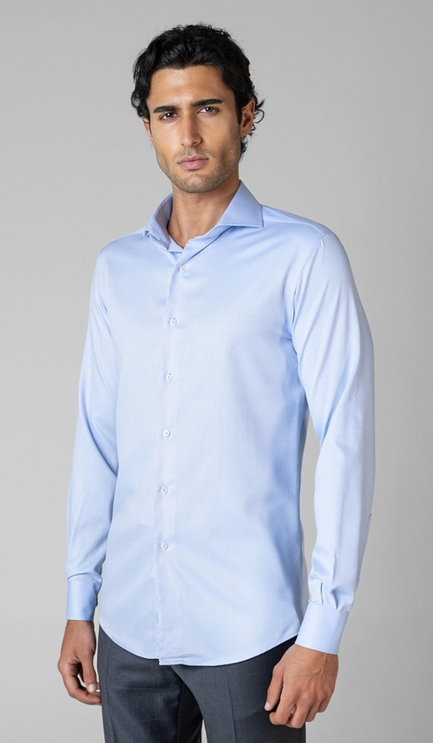 Camisa Social Slim Fantasia em Algodão