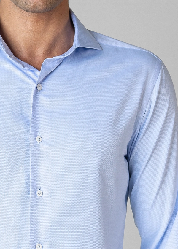 Camisa Social Slim Fantasia em Algodão