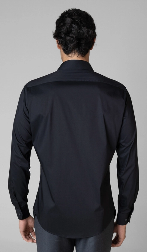 Camisa Manga Longa Lisa Slim