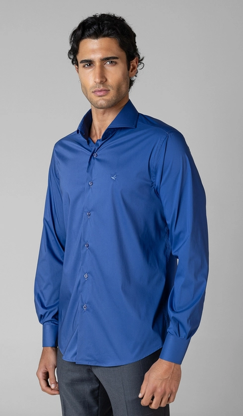 Camisa Manga Longa Lisa Slim