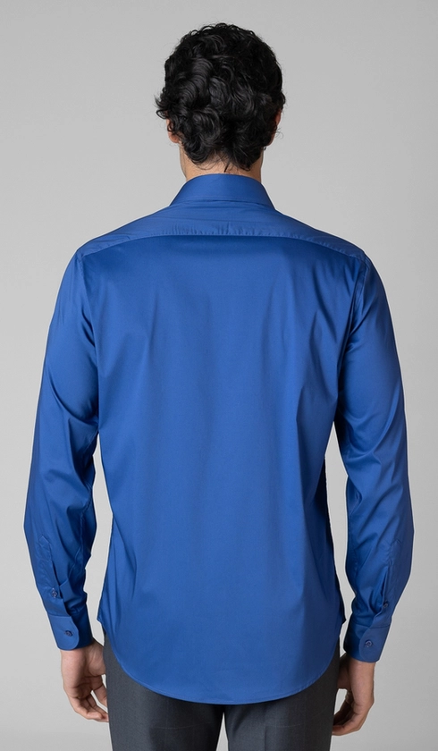 Camisa Manga Longa Lisa Slim