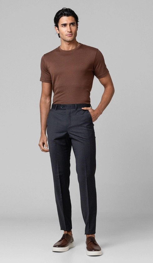 Calça Social Lisa Super 120 Regente