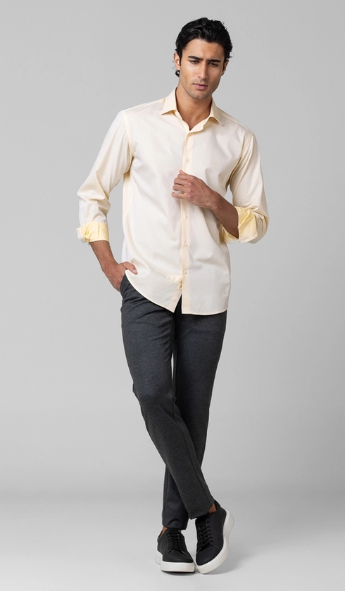 Camisa Manga Longa Slim Lisa Premium