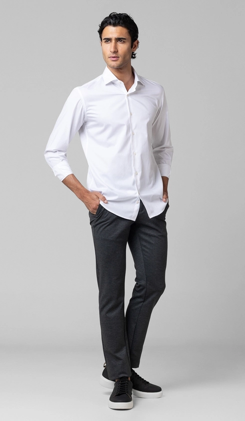 Camisa Manga Longa Slim Lisa Premium