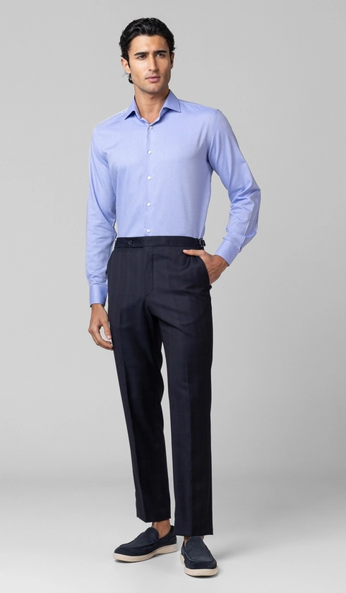 Camisa Social Slim Maquinetada