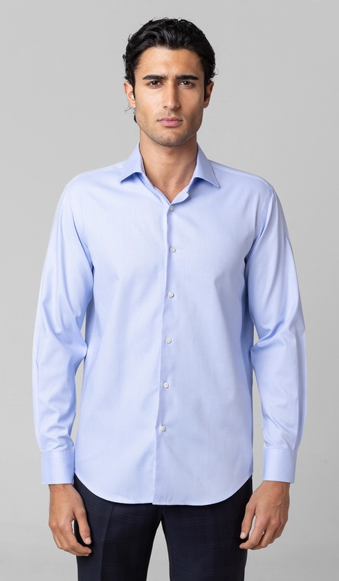 Camisa Social Slim Maquinetada