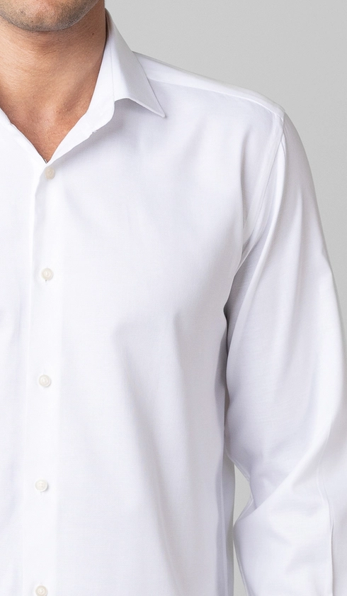 Camisa Social Slim Maquinetada