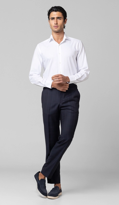 Camisa Social Slim Maquinetada