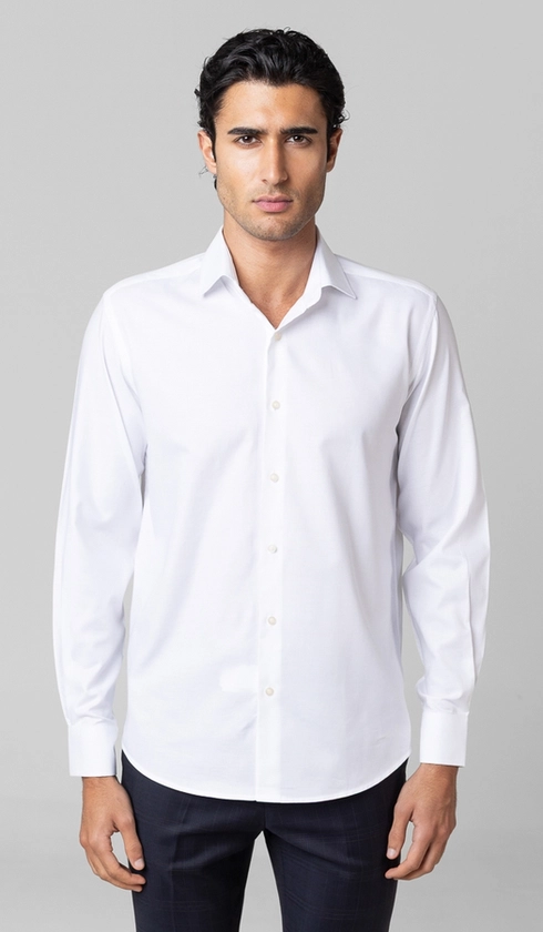 Camisa Social Slim Maquinetada