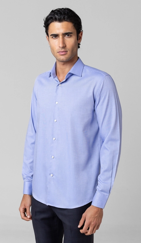Camisa Social Slim Maquinetada
