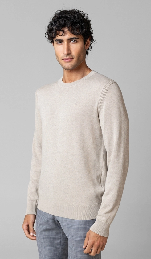 Malha Tricot Gola Careca Express Tfy