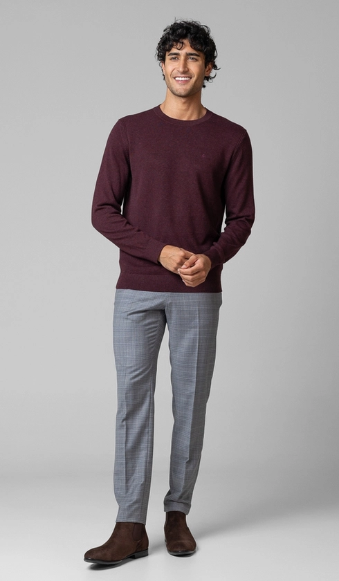 Malha Tricot Gola Careca Express Tfy