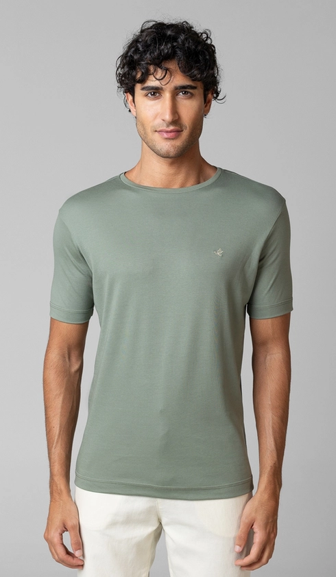 T-Shirt Lisa Gola Careca Silver Cotton