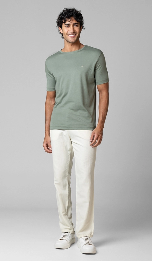 T-Shirt Lisa Gola Careca Silver Cotton