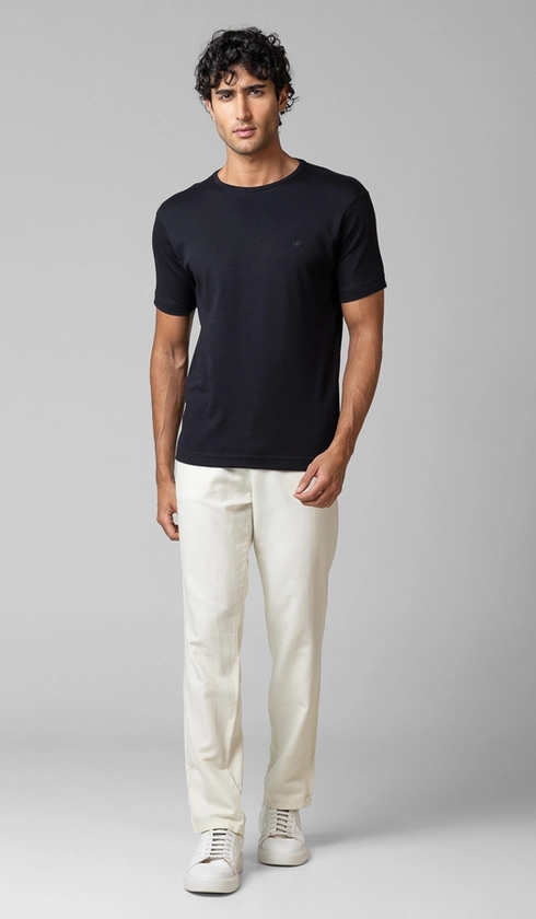 T-Shirt Lisa Gola Careca Silver Cotton