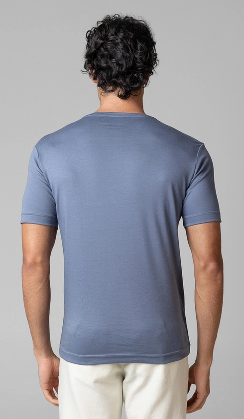 T-Shirt Lisa Gola Careca Silver Cotton