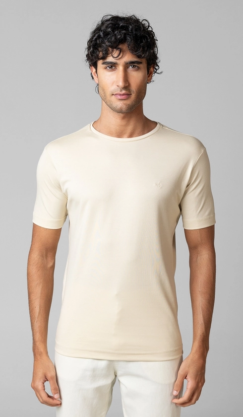 T-Shirt Lisa Gola Careca Silver Cotton