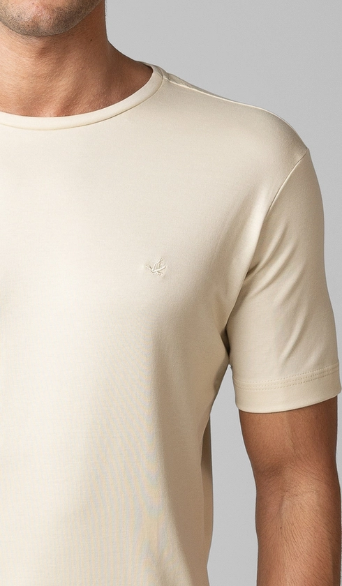 T-Shirt Lisa Gola Careca Silver Cotton