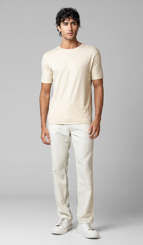 T-Shirt Lisa Gola Careca Silver Cotton