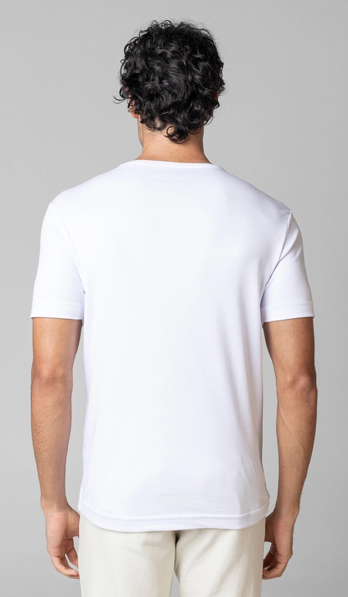 T-Shirt Lisa Gola Careca Silver Cotton