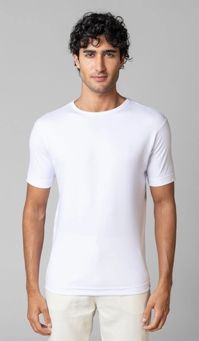 T-Shirt Lisa Gola Careca Silver Cotton