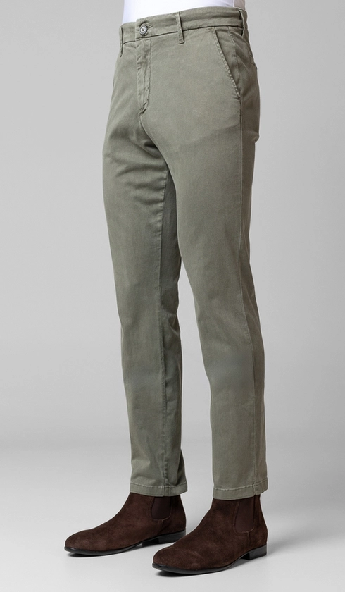 Calça Chino Bolso Faca