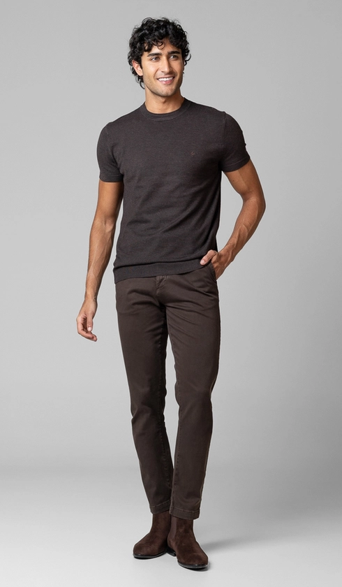 Calça Chino Bolso Faca
