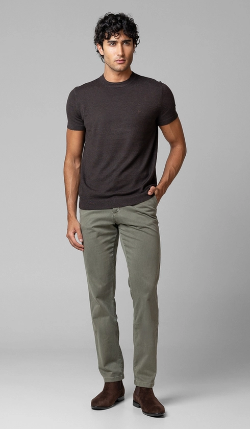 Calça Chino Bolso Faca