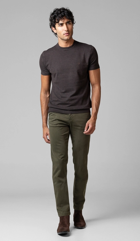 Calça Chino Bolso Faca