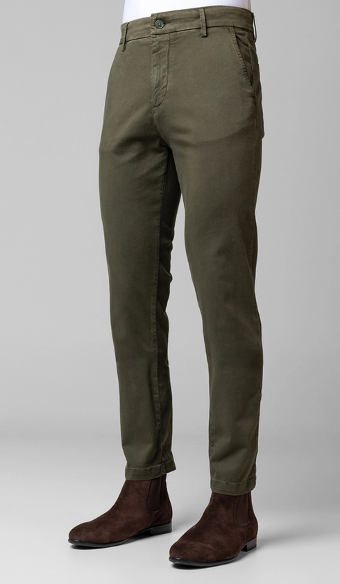 Calça Chino Bolso Faca