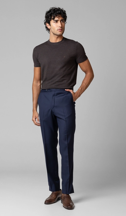 Calça Sport Social Xadrez Super 120
