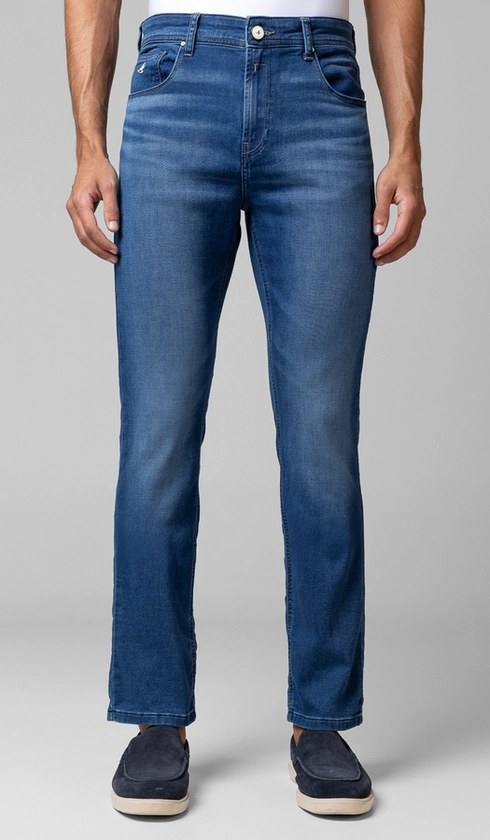 Calça Jeans Slim 5 Bolsos