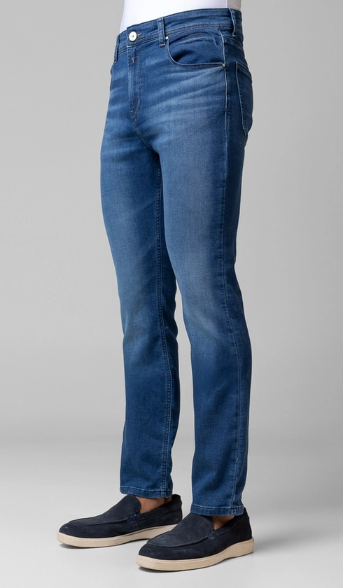 Calça Jeans Slim 5 Bolsos