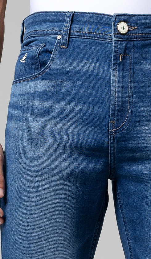 Calça Jeans Slim 5 Bolsos