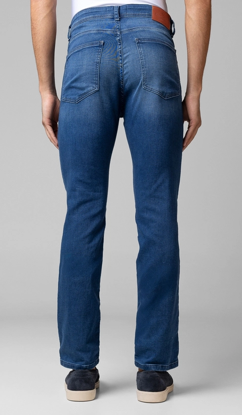 Calça Jeans Slim 5 Bolsos