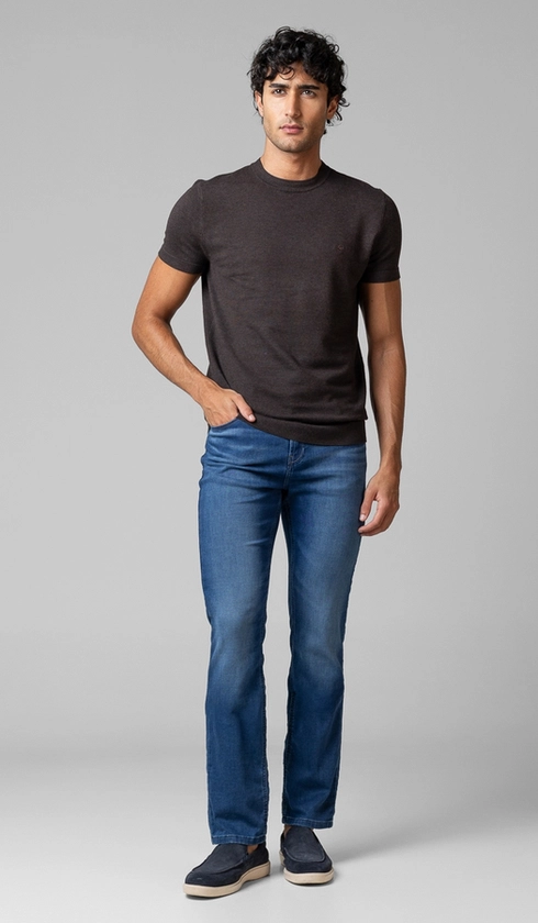 Calça Jeans Slim 5 Bolsos