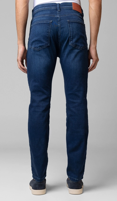 Calça Jeans Slim 5 Bolsos
