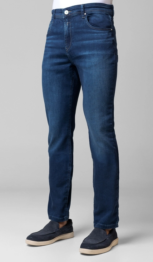 Calça Jeans Slim 5 Bolsos