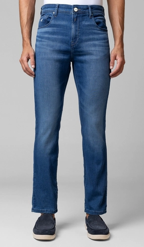 Calça Jeans Slim 5 Bolsos